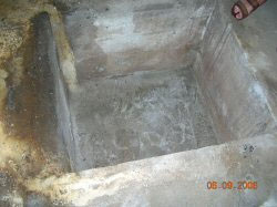 Hole in basement